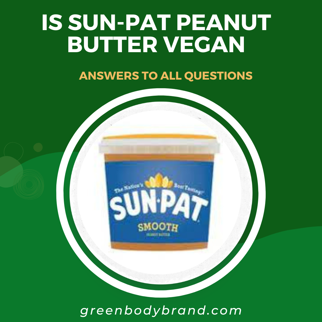 Is Sun-Pat Peanut Butter Vegan