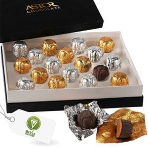 truffle box is a perfect gift box for vegan chocolate lovers.