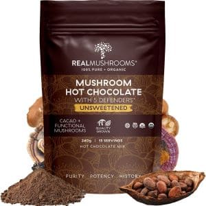 vegan hot chocolates because it has a hint of mushrooms in it.